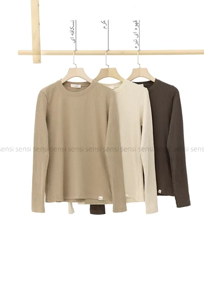 بلوز کبریتی آستین بلند کد1004453