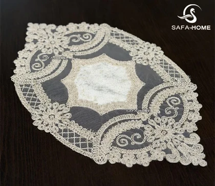 رومیزی قیطان 3 تکه طرح مایا کرم