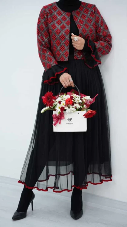 ست کت و دامن یلدا 66899