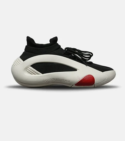 کفش کتانی مردانه مشکی طوسی BALENCIAGA مدل 8378