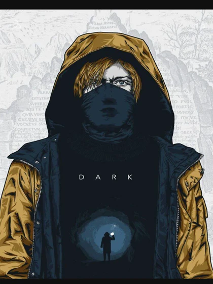 تیشرت کلاسیک دارک | تیشرت CLASSIC DARK طرح Dark Netflix کد 110985