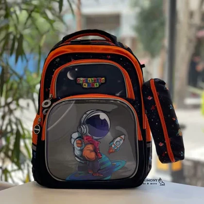 کیف مدرسه پسرانه طرح فضانورد