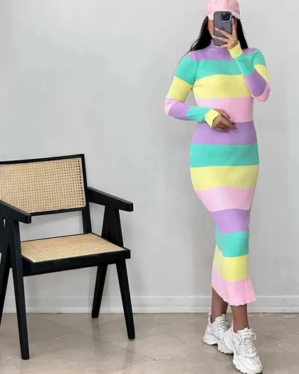 سارافون آب رنگی زنانه