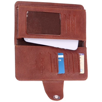 کیف پول چرمی طرح Levis