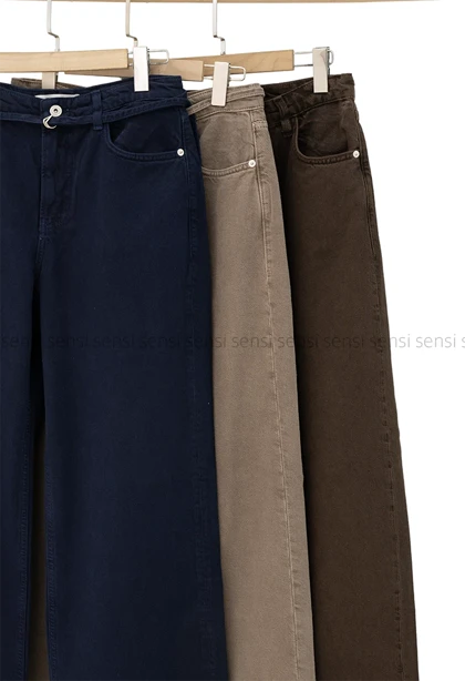 شلوارجین بگ رنگی کد1004719