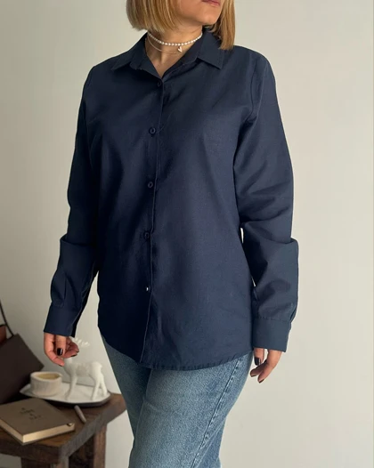 شومیز Nil (سرمه ای)