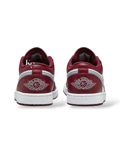 کتانی ویتنامی نایک ایر جردن وان لو باردیاکس Nike Air Jordan 1 Low white Bordeaux