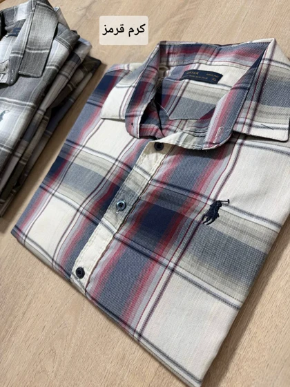 پیراهن استین بلند کشپنبه 2618