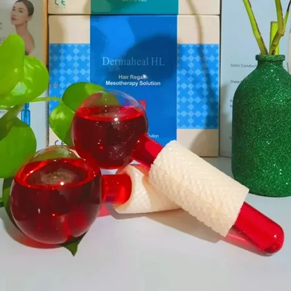 ماساژور دستی مدل گوی یخی اکلیل دار بسته 2 عددی