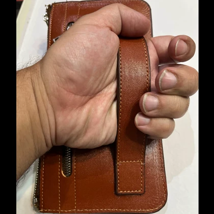 کیف پول مردانه چرم طبیعی MILANO کد 2063