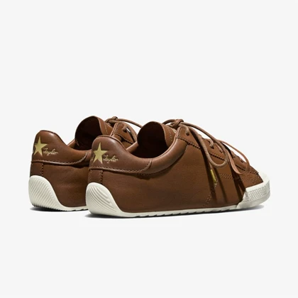 کانورس چاک سوئد قهوه ای چرم/Converse chuck Suede brown