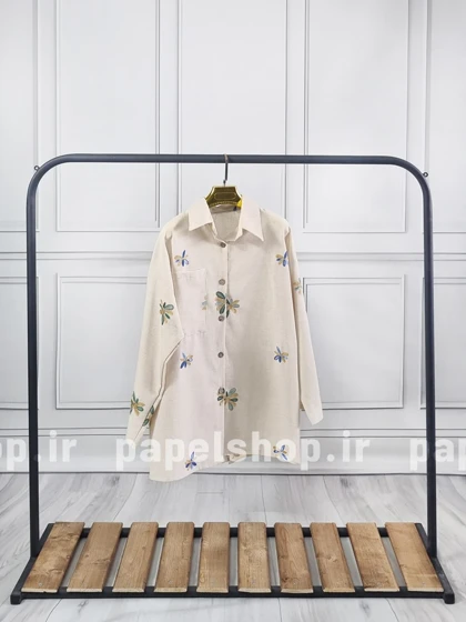 شومیز گلدوزی پاچه کنفی