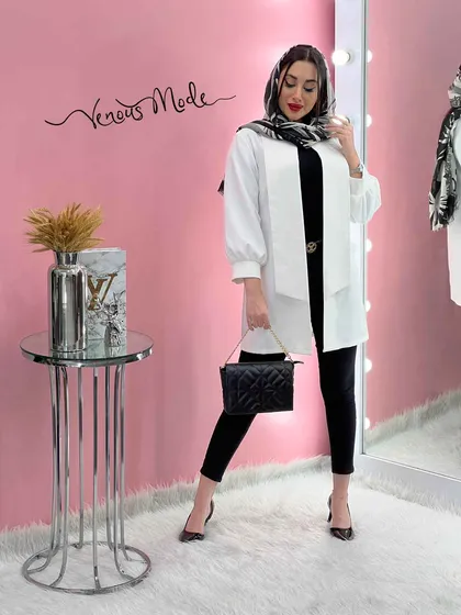 مانتو مازراتی یقه دوبل