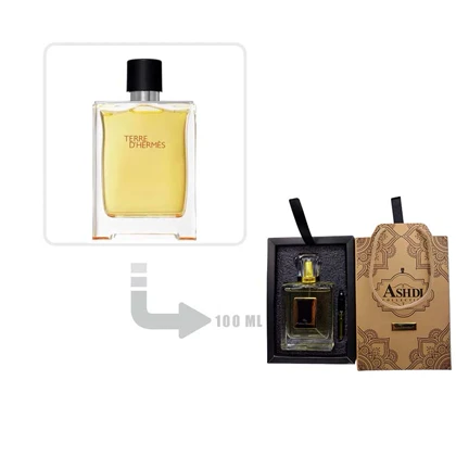 عطر ادکلن هرمس تق هرمس مردانه 100 میل اشدی Hermes Terre d’Hermes for Men Ashdi 100ml