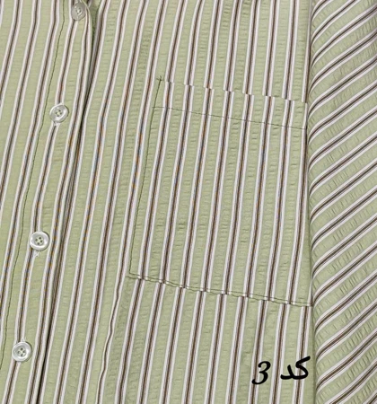 شومیز باکسی راه راه مدل لعیا کد 50355