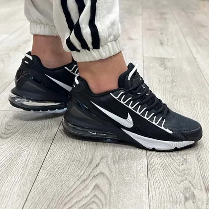 کتانی مردانه مدل نایک ایرمکس پلاس nike air max رنگ مشکی کپسول دار