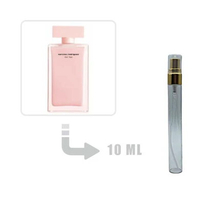 دکانت عطر ادکلن نارسیس رودریگز فور هر صورتی زنانه ادوپرفیوم 10 میل اصلی Narciso Rodriguez for Her EDP for Woman 10ml