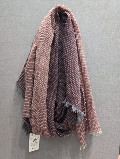 شال کاریان پلیسه دو رنگ زارا 20120