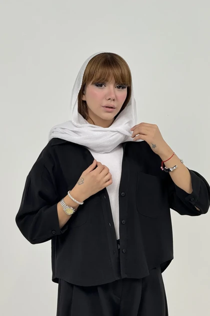 شومیز کجراه دو جیب تیدا