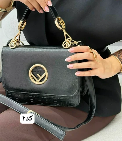 کیف زنانه چرمی ذلفا