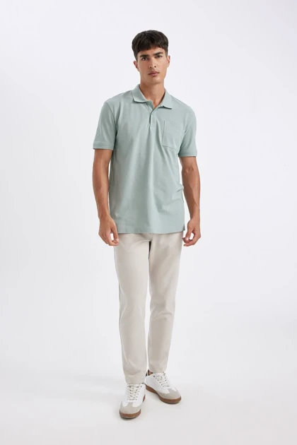 تیشرت یقه پولو مردانه اورجینال دیفکتو defacto