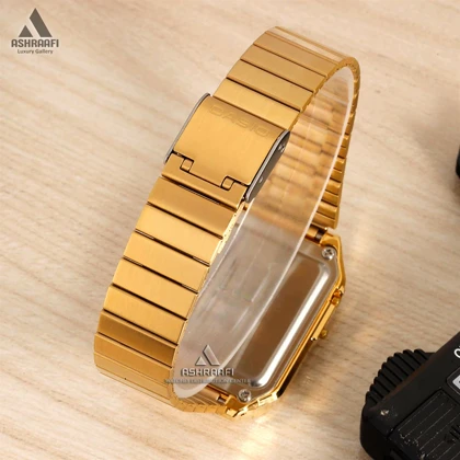 ساعت کاسیو ماشین حسابی طلایی Casio CA-500WEG-1A