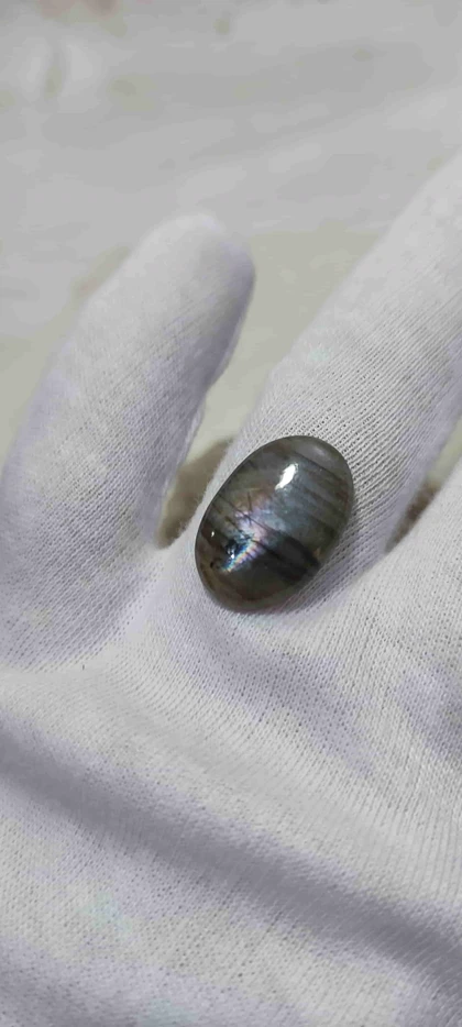 نگین طبیعی لابرادوریت کد 15