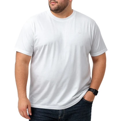 تیشرت آستین کوتاه سایز بزرگ مردانه تن کوک مدل 26518427