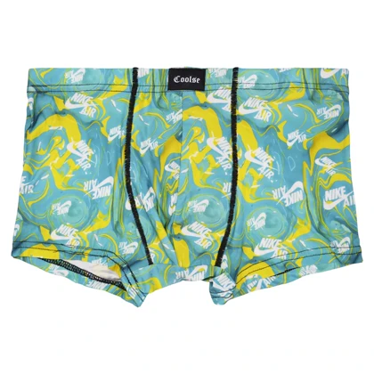 شورت پادار مردانه کولسی مدل Nike-4C0308 سبز آدامسی