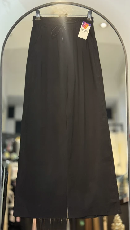 شلوار سیلک بگ کمر کش