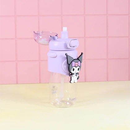 قمقمه کرومی شفاف برند سانریو