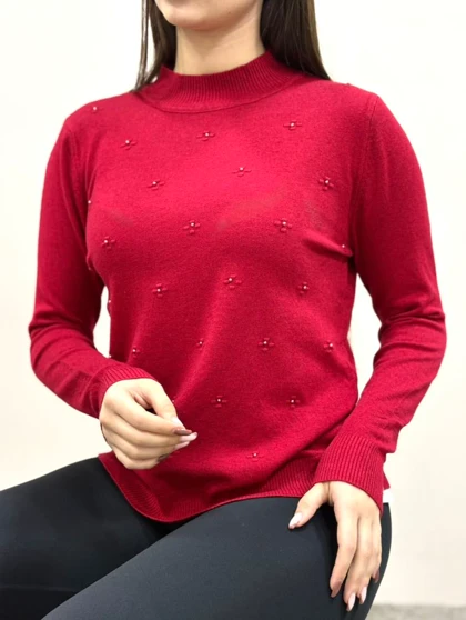 بلوز بافت گپ وارداتی مرواریدی 60