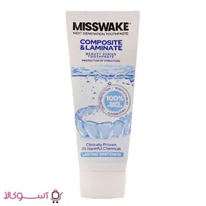 خمیر دندان میسویک مناسب دندان های کامپوزیت و لمینت شده حجم 75 میل