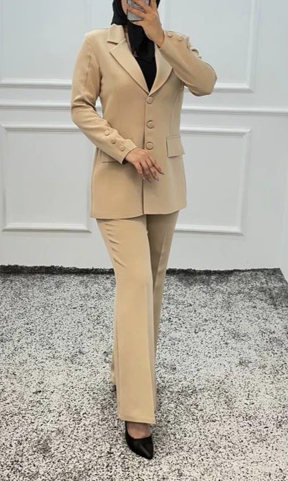 کت و شلوار زنانه شیک مدل آتوسا