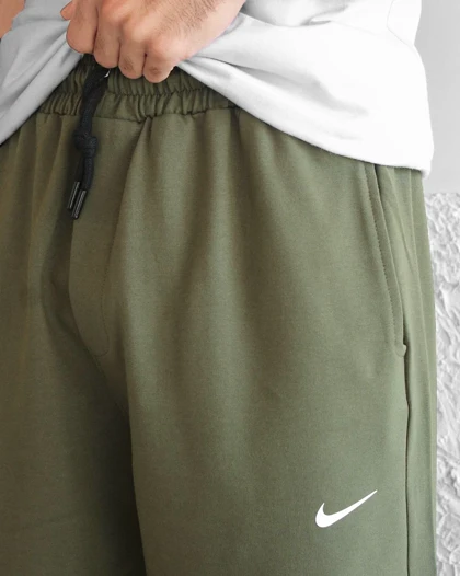 شلوار اسلش دو نخ برند نایکی در رنگ بندی Baggy Pants Nike brand