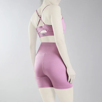 ست نیم‌تنه و کشاله بند ورزشی زنانه الو مدل 4B0153 بنفش روشن