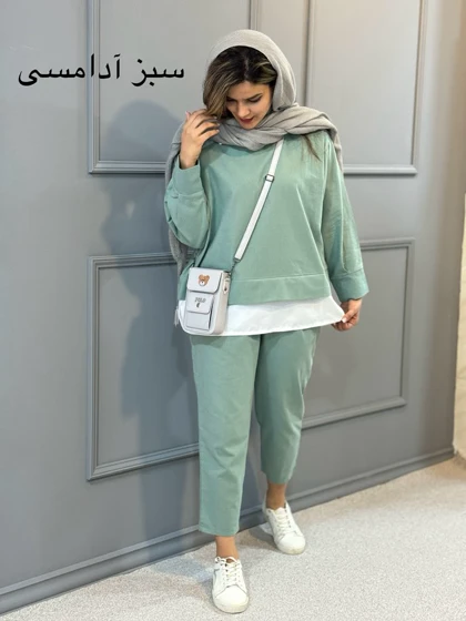 ست مانتو شلوار مام استایل 0038