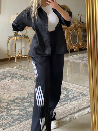 ست اسپرت سه خط آبرنگی