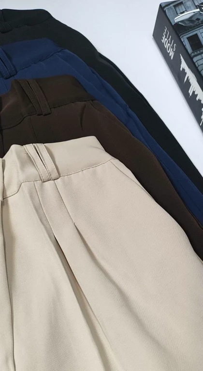 شلوار فول بگ کرپ سان کد 30170