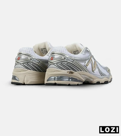 کفش کتانی مردانه و زنانه سفید کرم New Balance 860 V.02 مدل 7525