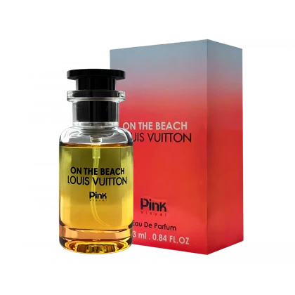 ادوپرفیوم مینیاتوری پینک ویژوآل Pink مدل لویی ویتون آن د بیچ Louis Vuitton On The Beach حجم 30 میلی لیتر - New