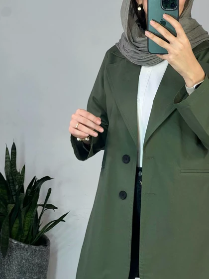 مانتو کتی لینن ماهناز با قد بلند تر (ایراد دار)