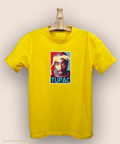 تیشرت مردانه و زنانه طرح توپاک کد 952