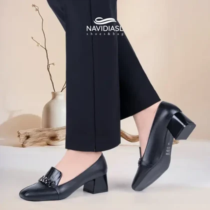 کفش زنانه چرم کد 3024001