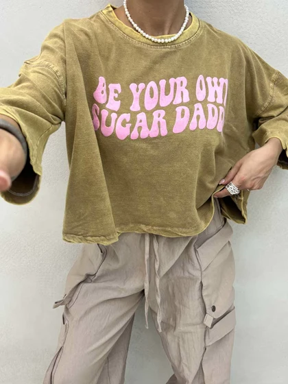 تیشرت نیم‌تنه SUGAR DADDY