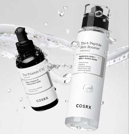 سرم تقویت کننده کوزارکس The 6 peptide skin booster serum COSRX