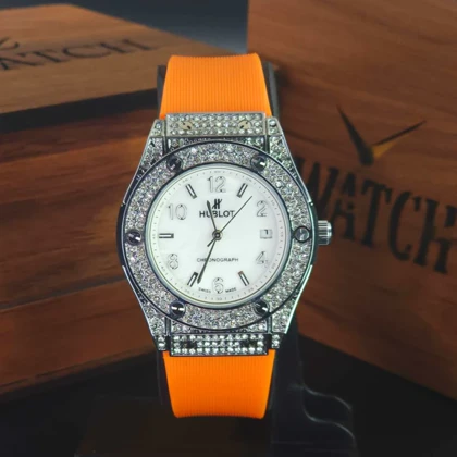 ساعت مچی زنانه هابلوت HUBLOT A919L با موتور کوارتز ژاپن کد 2