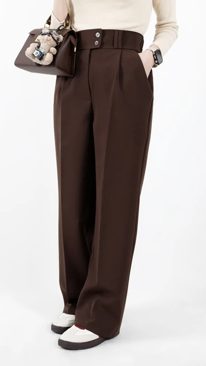 شلوار نیم بگ لوپ