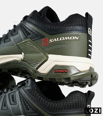 کفش کتانی مشکی سبز مردانه و زنانه Salomon XT-Slate Advanced