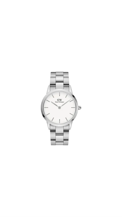 ساعت دنیل ولینگتون یونیتون زنانه نقره ای صفحه سفید Daniel Wellington Silver